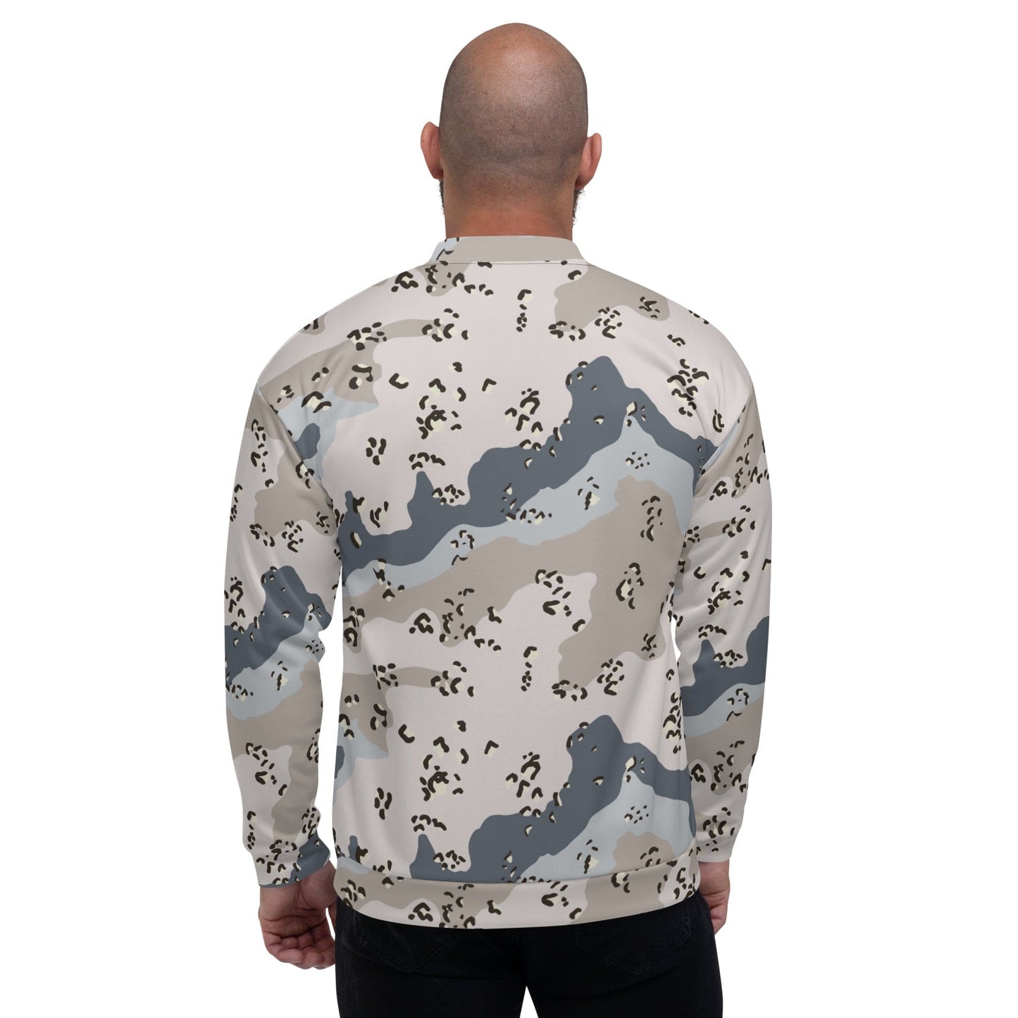 Saudi Arabian Chocolate Chip Desert Border Guard CAMO Unisex Bomber Jacket