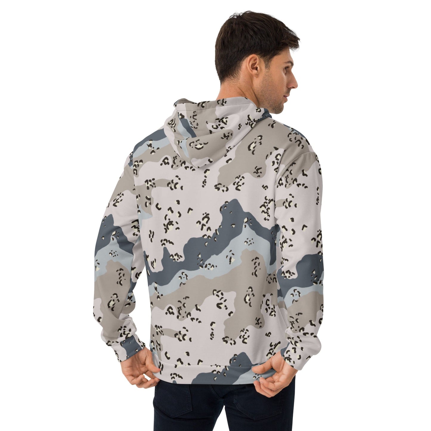 Saudi Arabian Chocolate Chip Desert Border Guard CAMO Unisex Hoodie