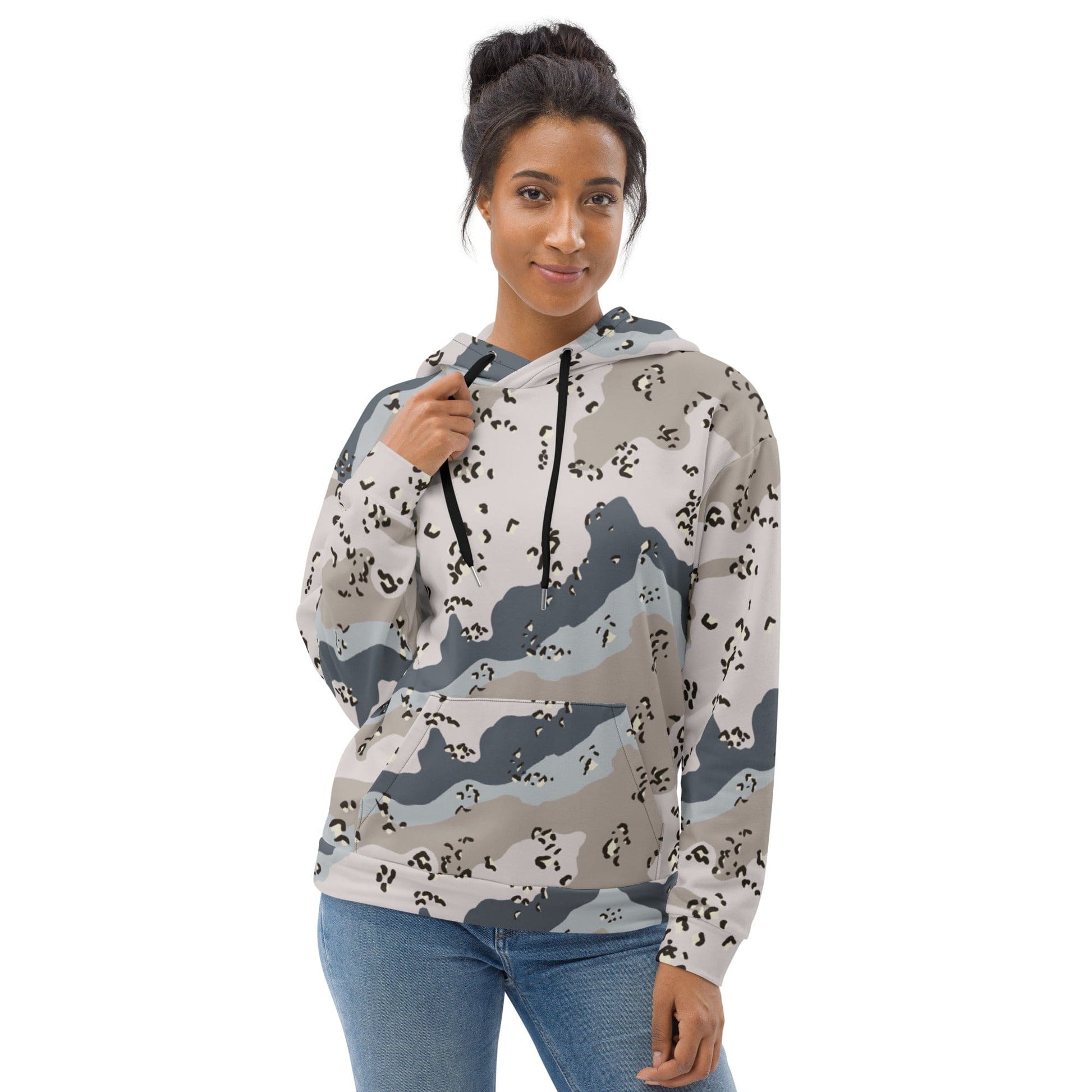 Saudi Arabian Chocolate Chip Desert Border Guard CAMO Unisex Hoodie