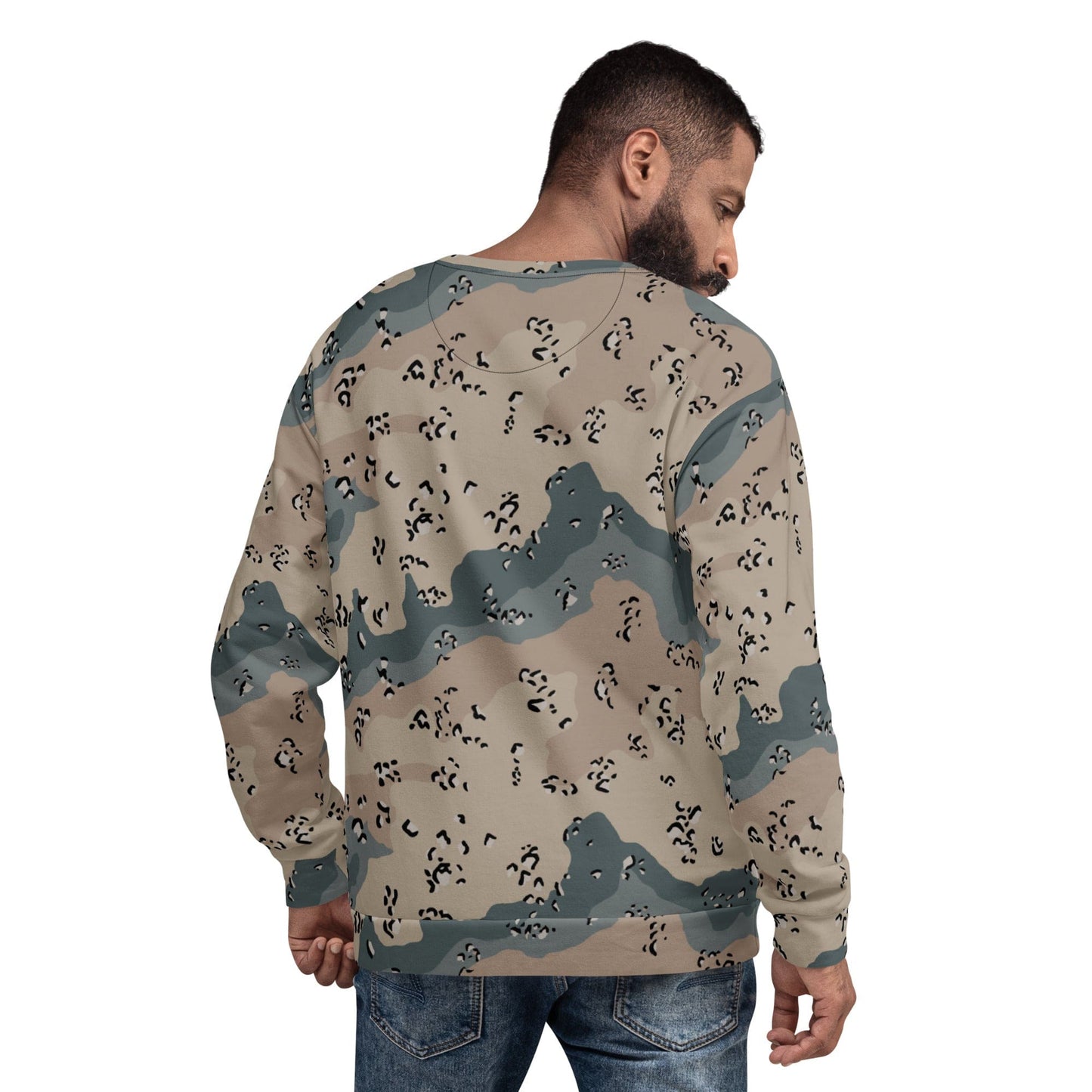 Saudi Arabian Chocolate Chip Desert Marines CAMO Unisex Sweatshirt