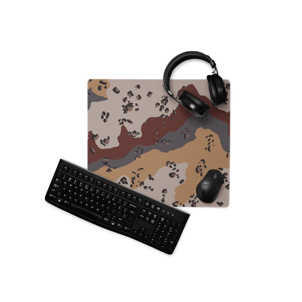 Saudi Arabian Chocolate Chip Special Security Forces Desert CAMO Gaming mouse pad - 18″×16″ - Gaming mouse pad