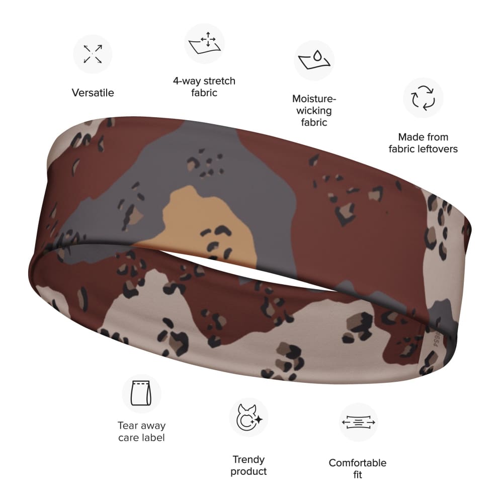 Saudi Arabian Chocolate Chip Special Security Forces Desert CAMO Headband - M - Headband