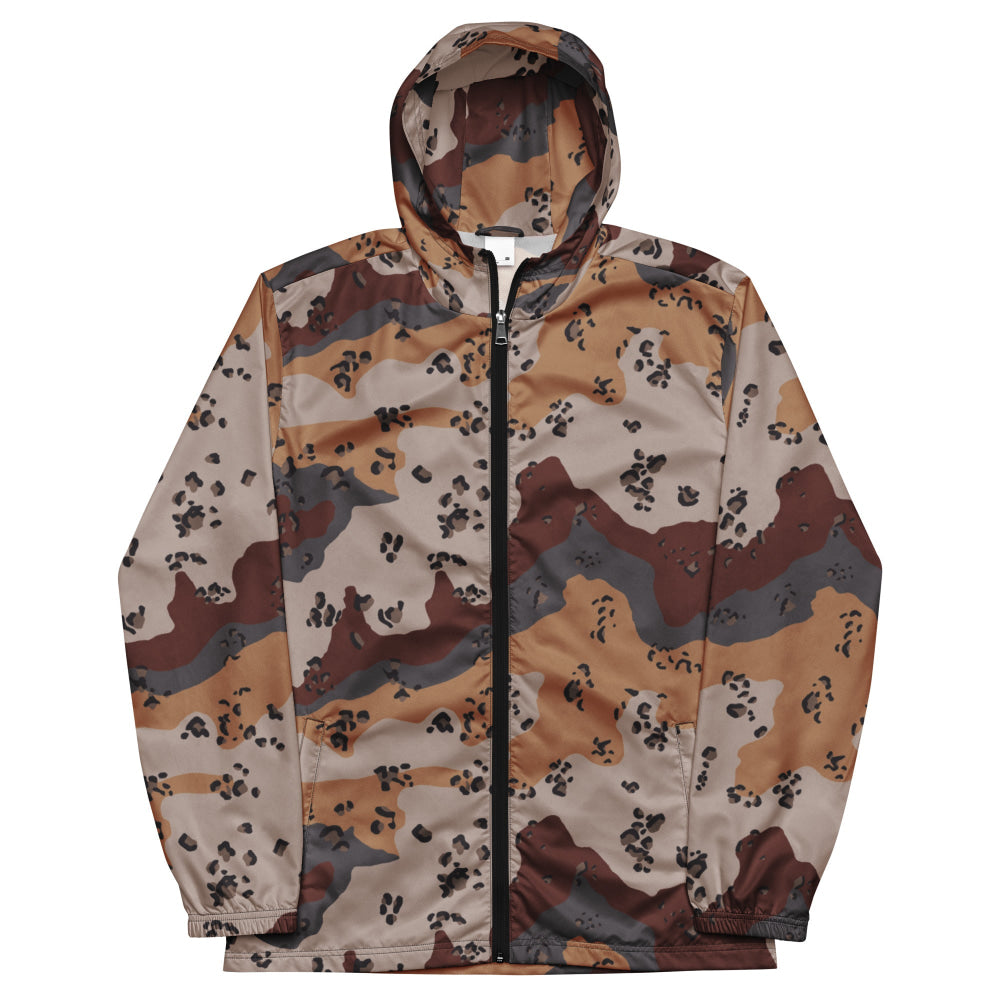 Saudi Arabian Chocolate Chip Special Security Forces Desert CAMO Men’s windbreaker - Mens Windbreaker