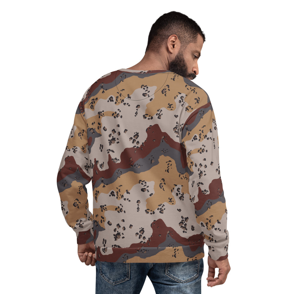 Saudi Arabian Chocolate Chip Special Security Forces Desert CAMO Unisex Sweatshirt