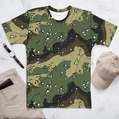 Saudi Arabian Chocolate Chip Special Security Forces Temperate CAMO Men’s t-shirt - XS - Mens T-Shirt