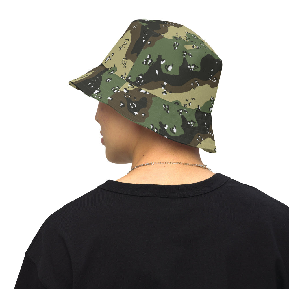 Saudi Arabian Chocolate Chip Special Security Forces Temperate CAMO Reversible bucket hat - Bucket Hat