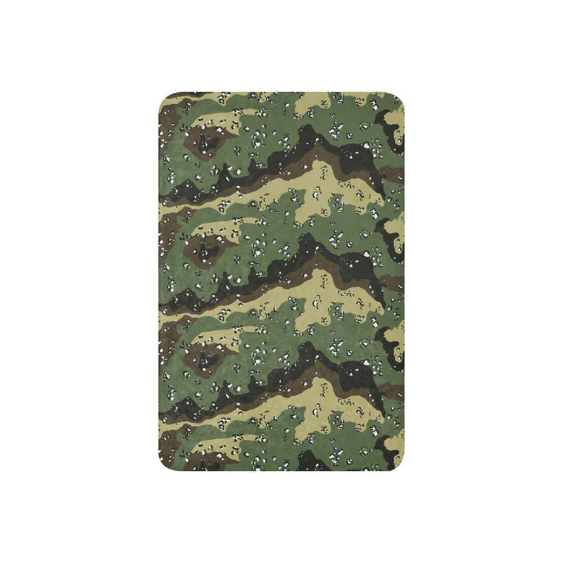 Saudi Arabian Chocolate Chip Special Security Forces Temperate CAMO Sherpa blanket - Sherpa blanket