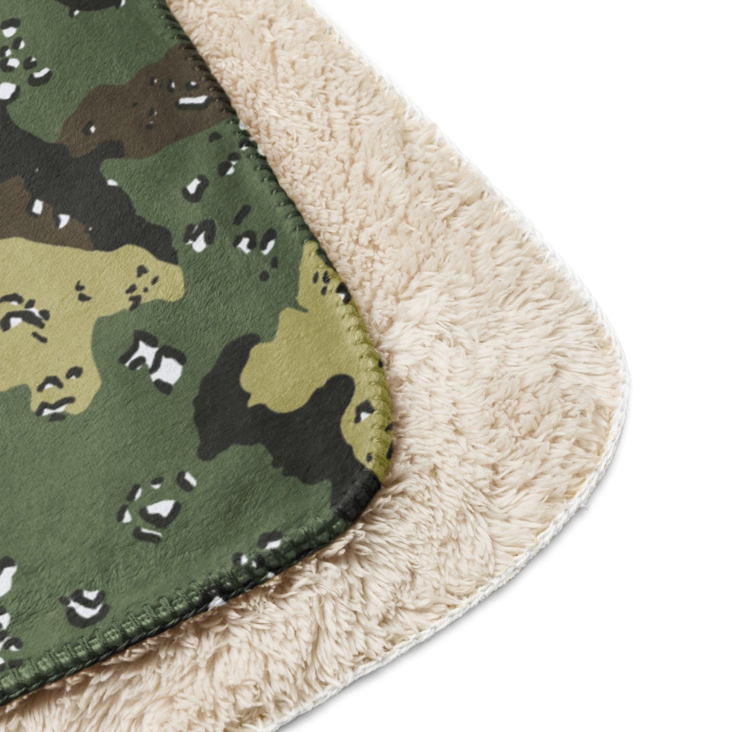 Saudi Arabian Chocolate Chip Special Security Forces Temperate CAMO Sherpa blanket - Blanket