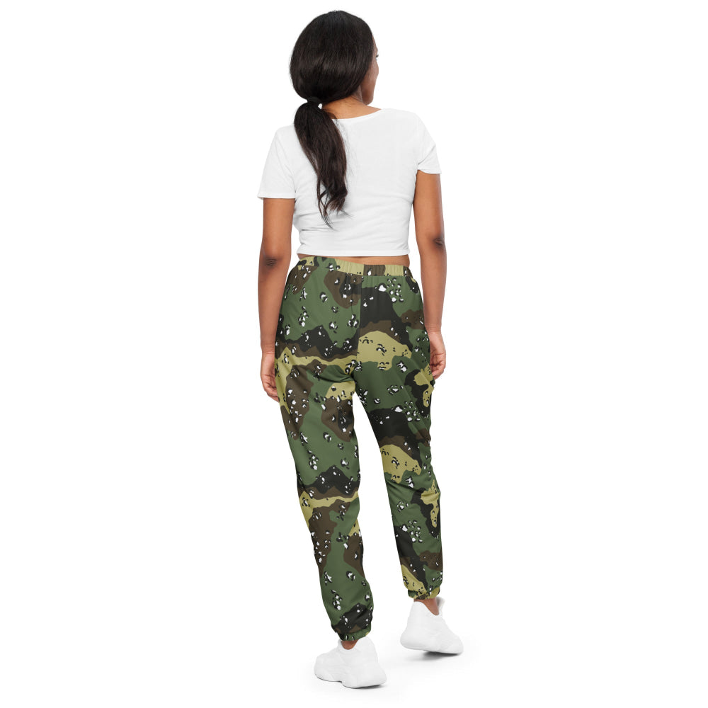 Saudi Arabian Chocolate Chip Special Security Forces Temperate CAMO Unisex track pants - Track Pants