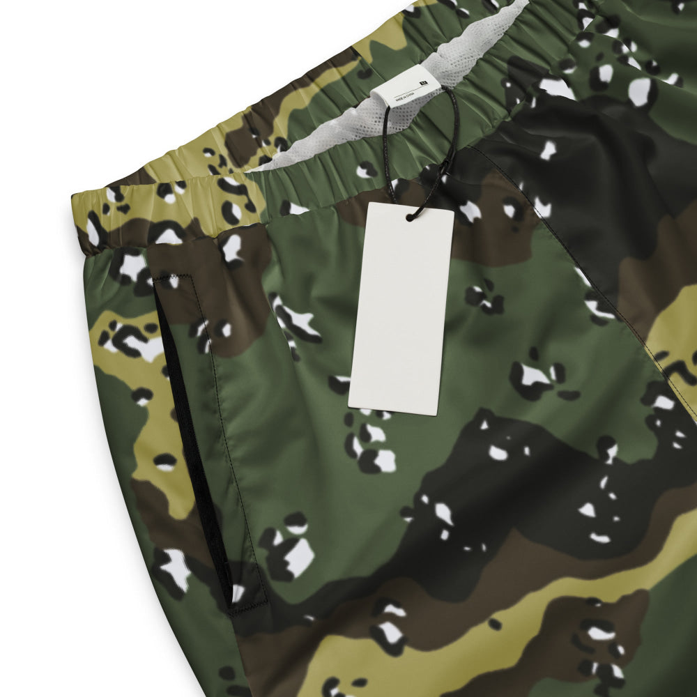 Saudi Arabian Chocolate Chip Special Security Forces Temperate CAMO Unisex track pants - Track Pants