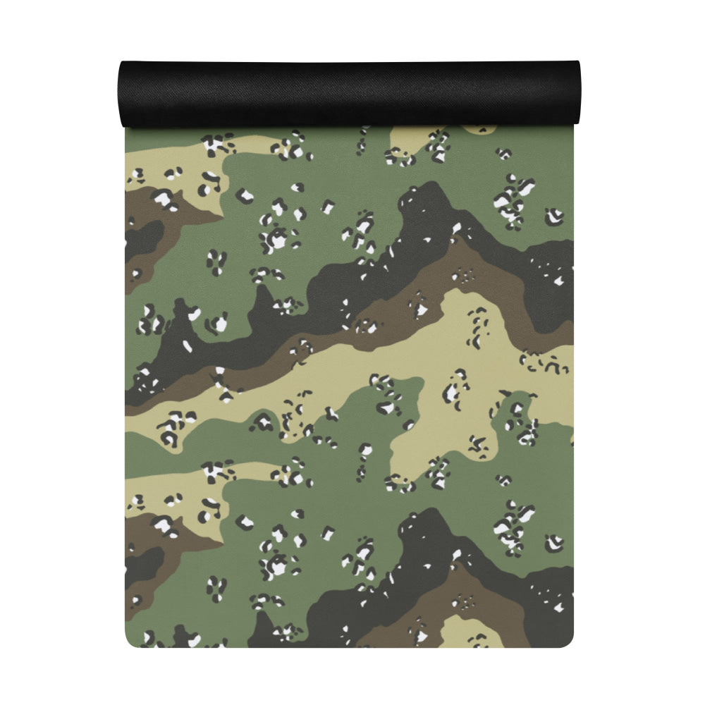 Saudi Arabian Chocolate Chip Special Security Forces Temperate CAMO Yoga mat - Mat