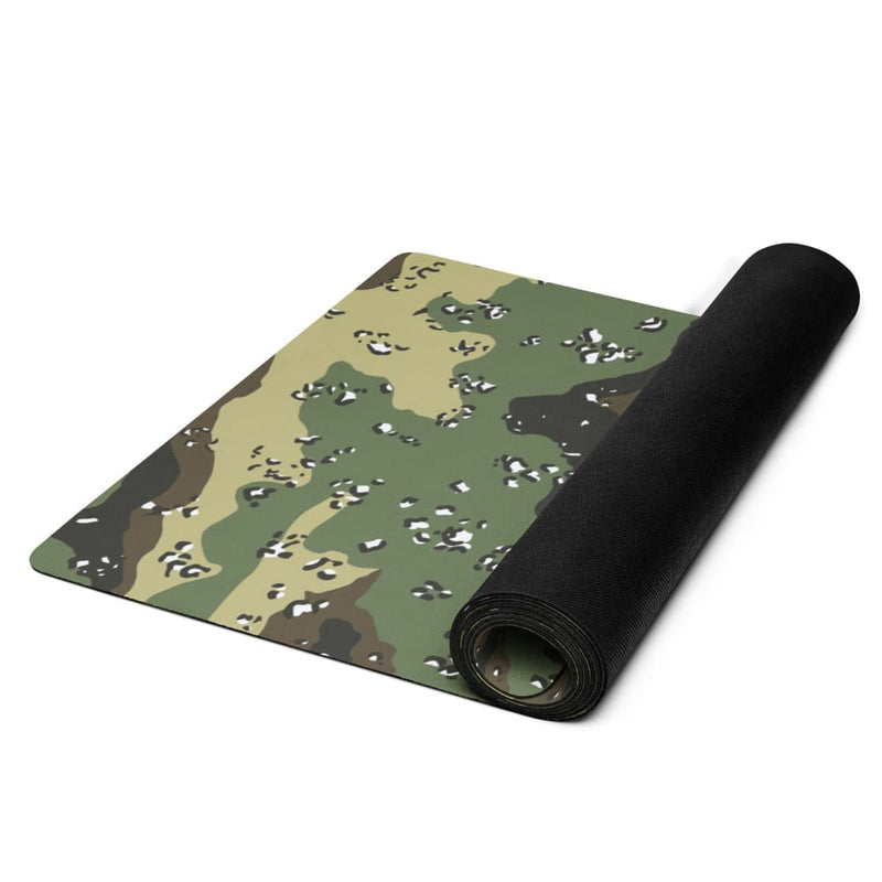 Saudi Arabian Chocolate Chip Special Security Forces Temperate CAMO Yoga mat - Yoga mat