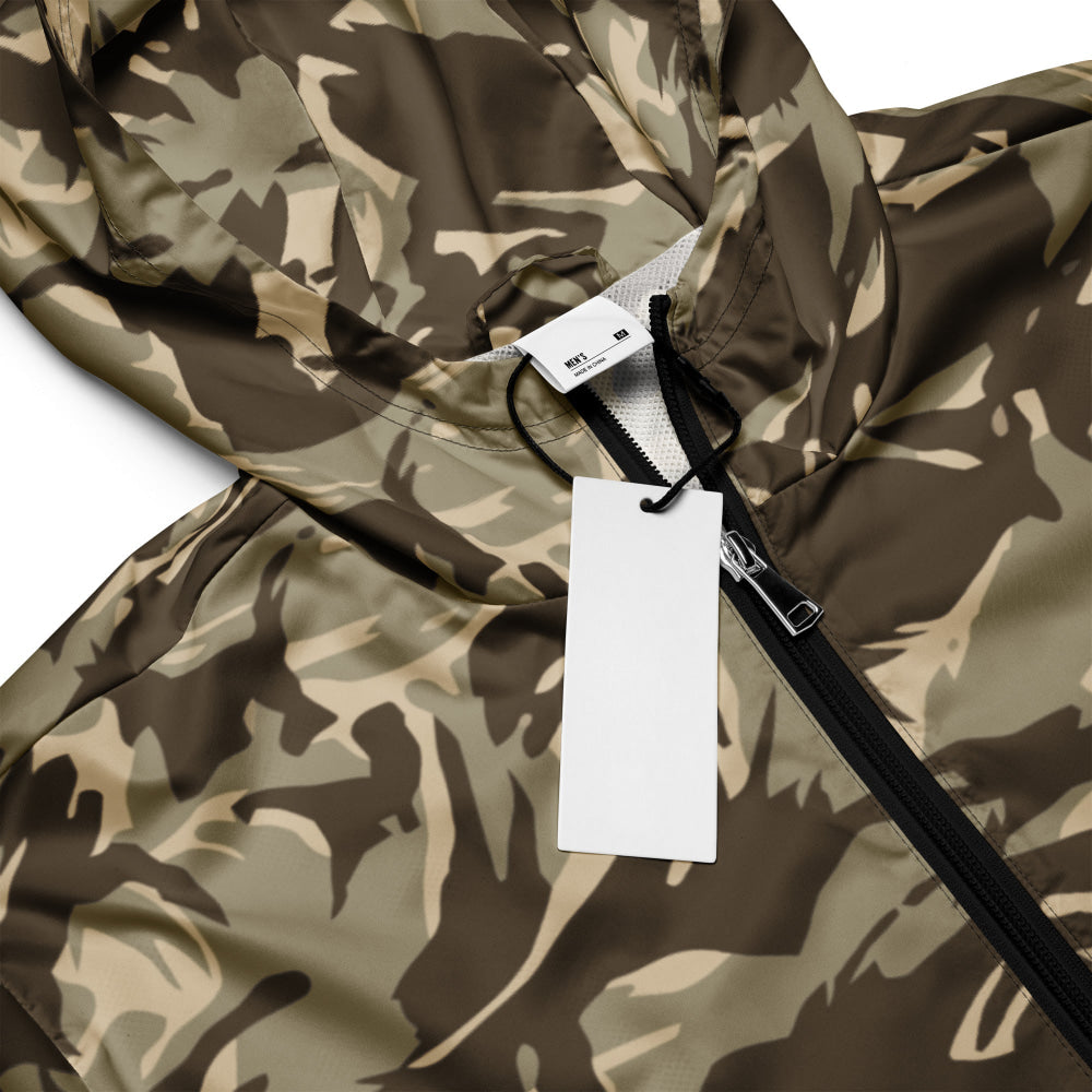 Saudi Arabian DPM Desert CAMO Men’s windbreaker - Mens Windbreaker