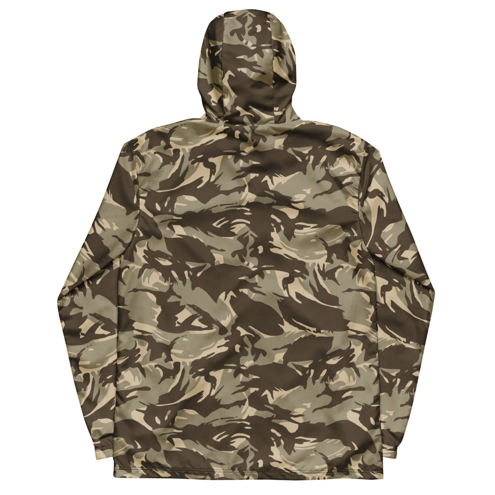 Saudi Arabian DPM Desert CAMO Men’s windbreaker - Mens Windbreaker