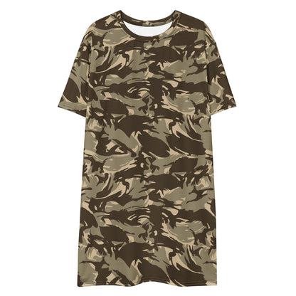 Saudi Arabian DPM Desert CAMO T-shirt dress - Womens T-Shirt Dress