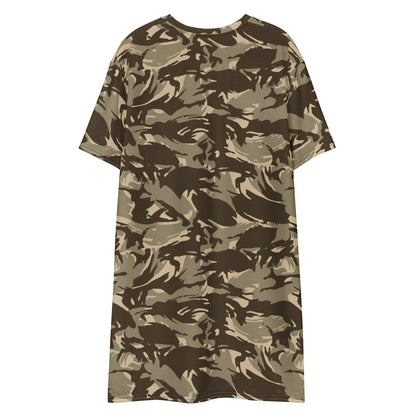 Saudi Arabian DPM Desert CAMO T-shirt dress - Womens T-Shirt Dress