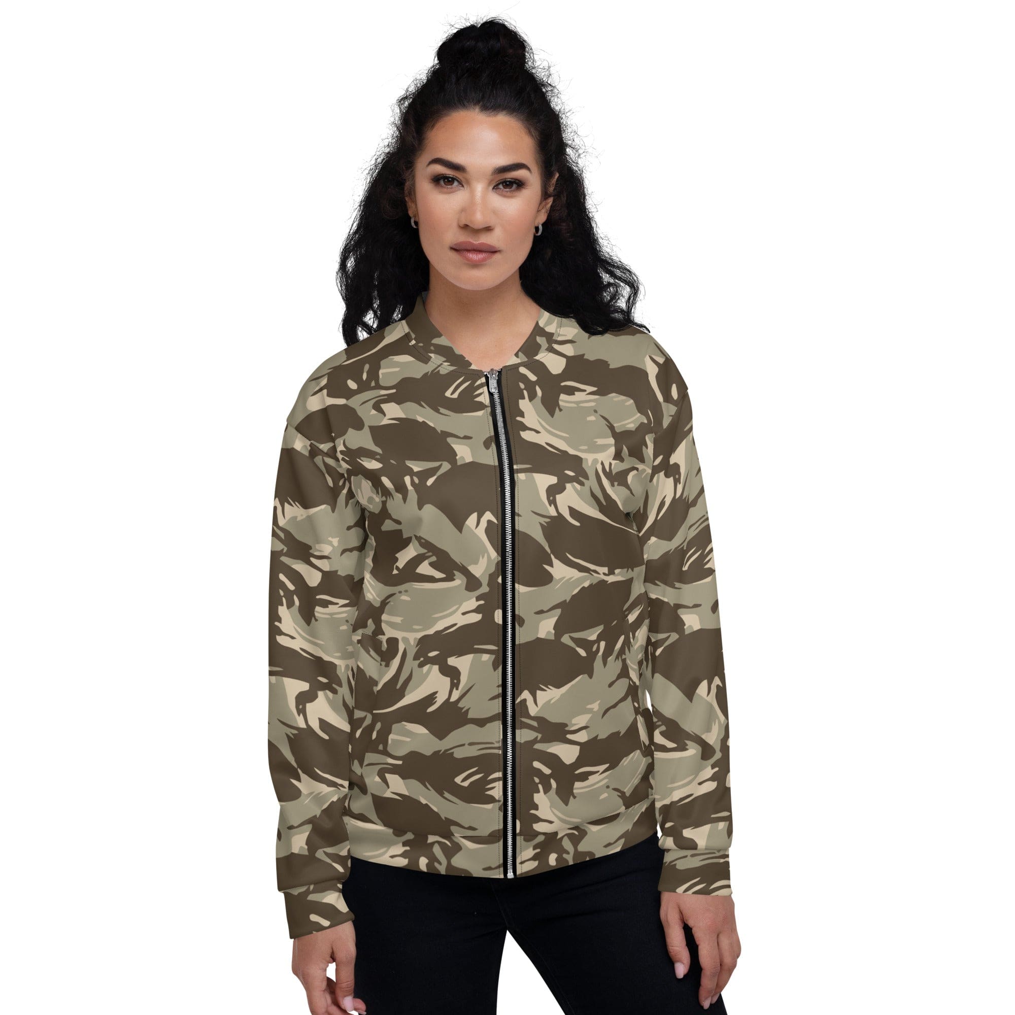 Desert camo bomber jacket hotsell