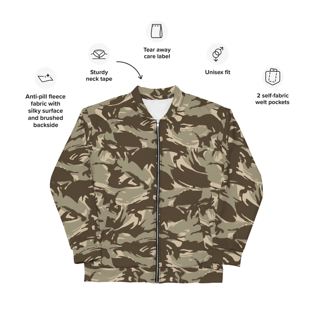 Saudi Arabian DPM Desert CAMO Unisex Bomber Jacket