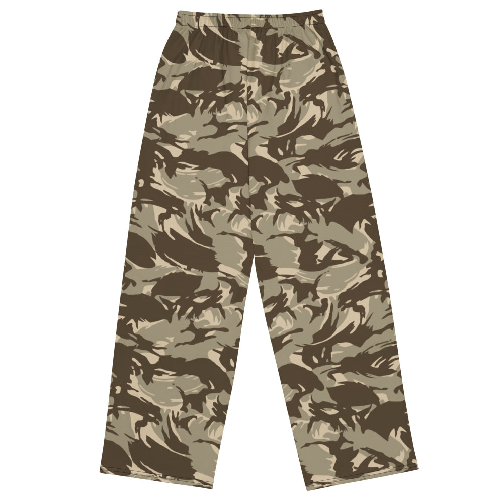 Saudi Arabian DPM Desert CAMO unisex wide-leg pants - Unisex Wide-Leg Pants