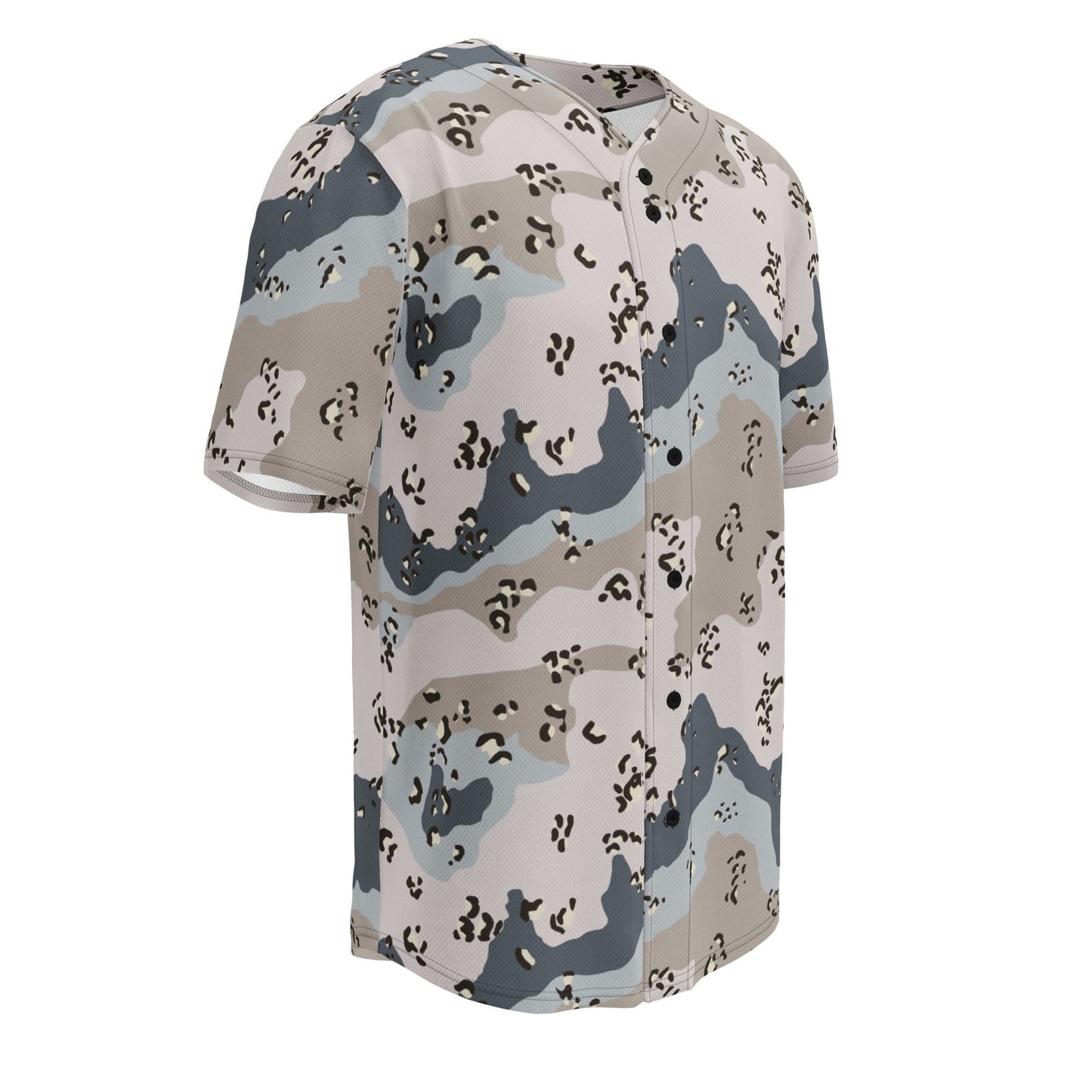 Saudi Chocolate Chip Desert Border Guard CAMO baseball jersey - Baseball Jerseys