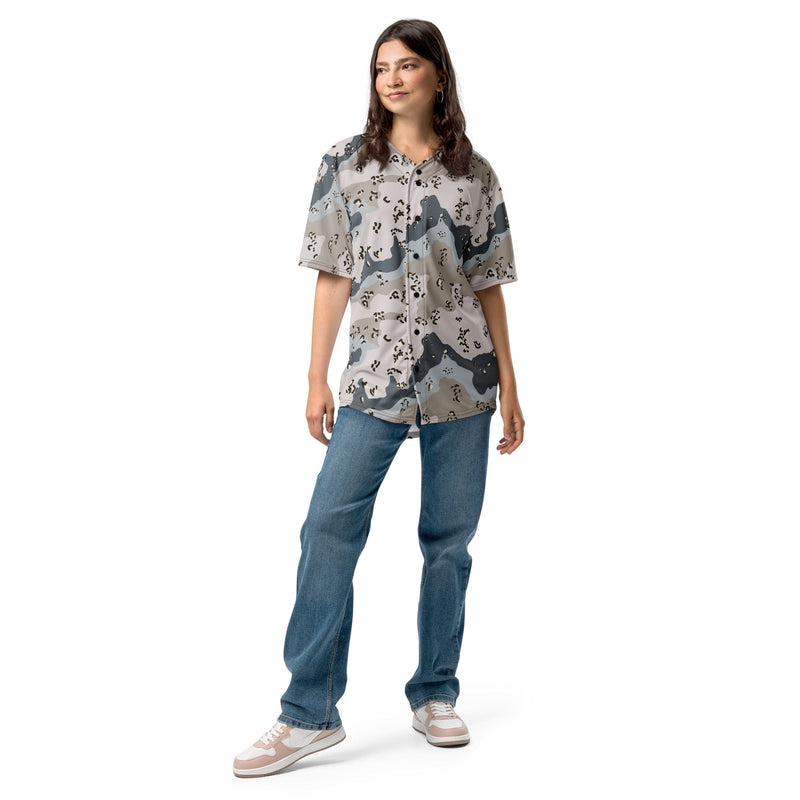 Chocolate Chip Saudi Border Guard CAMO Unisex Baseball Jersey