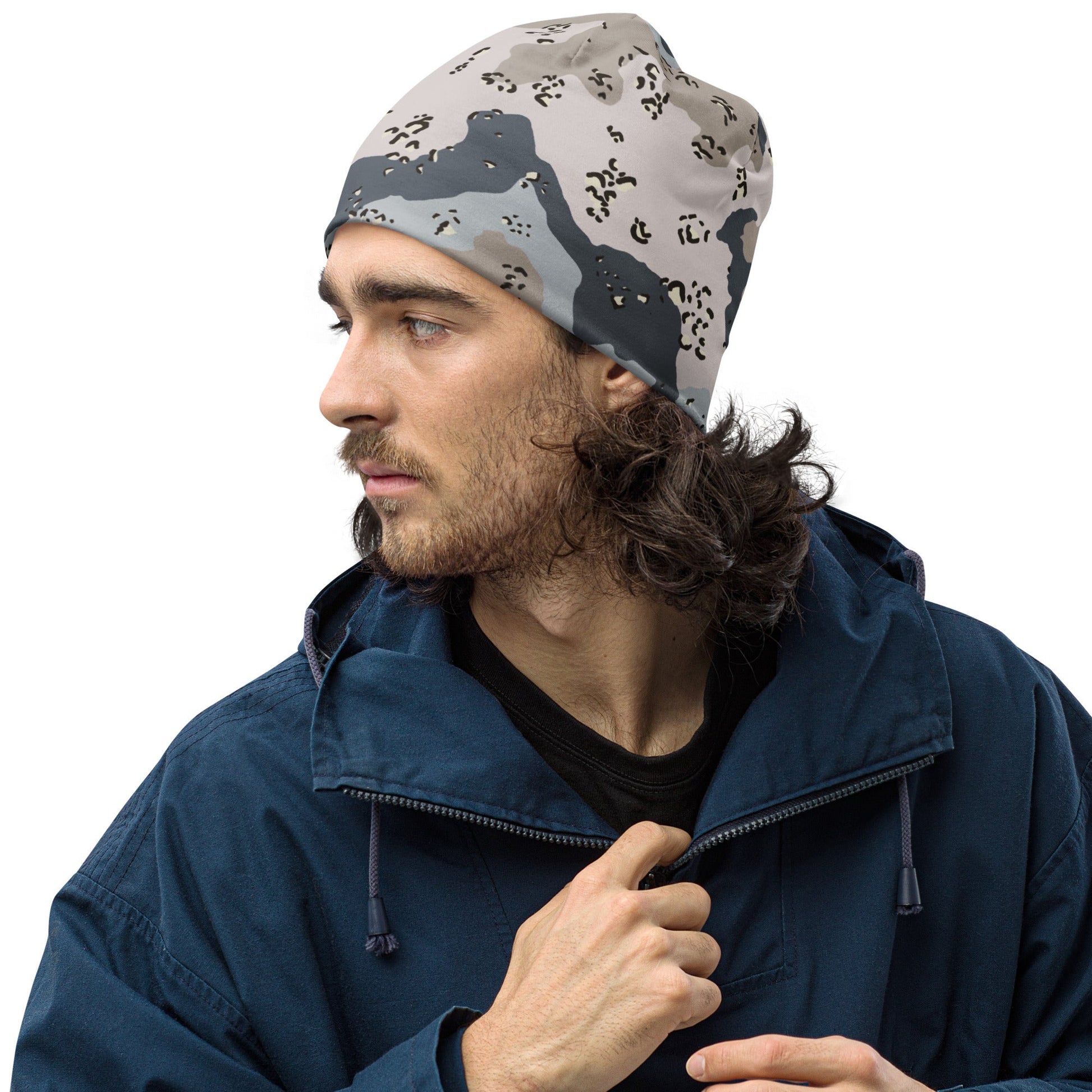 Saudi Arabian Chocolate Chip Desert Border Guard CAMO Beanie - S