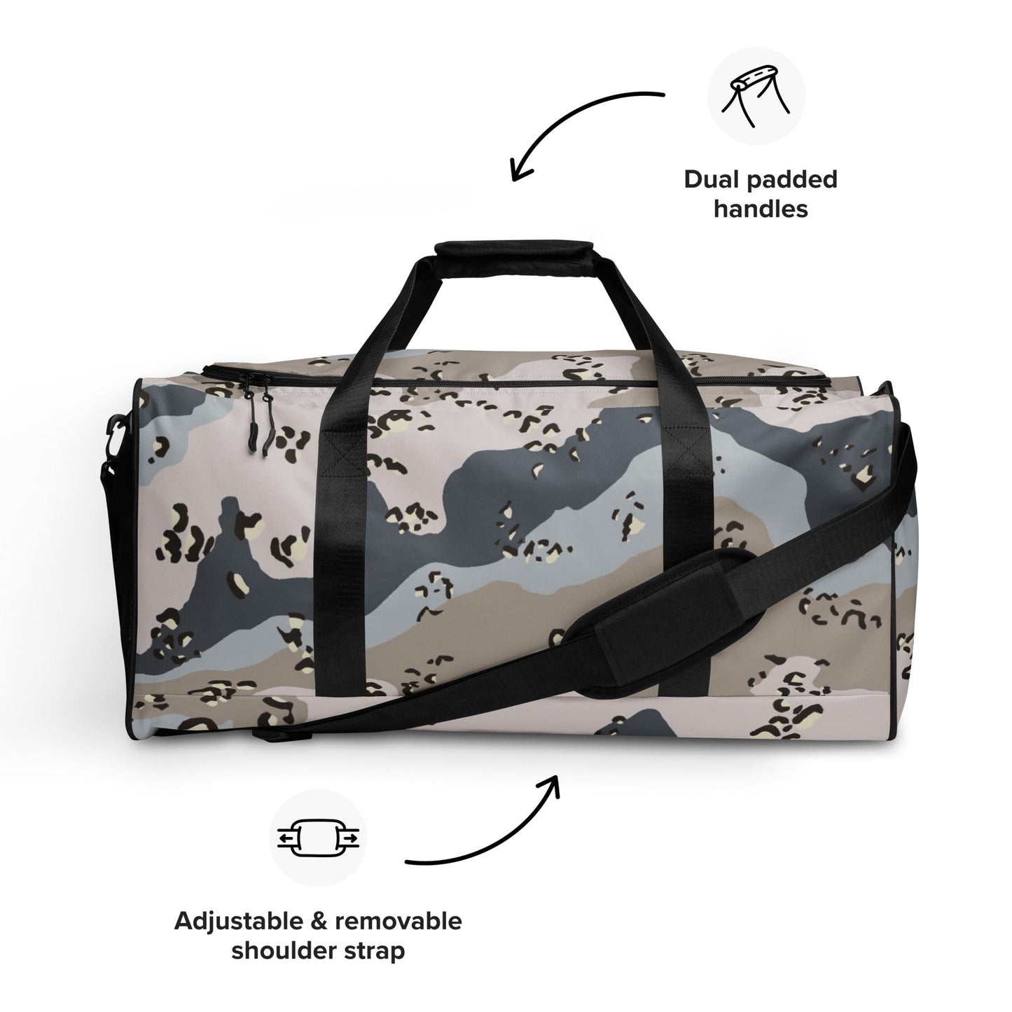 Saudi Chocolate Chip Desert Border Guard CAMO Duffle bag - Bags