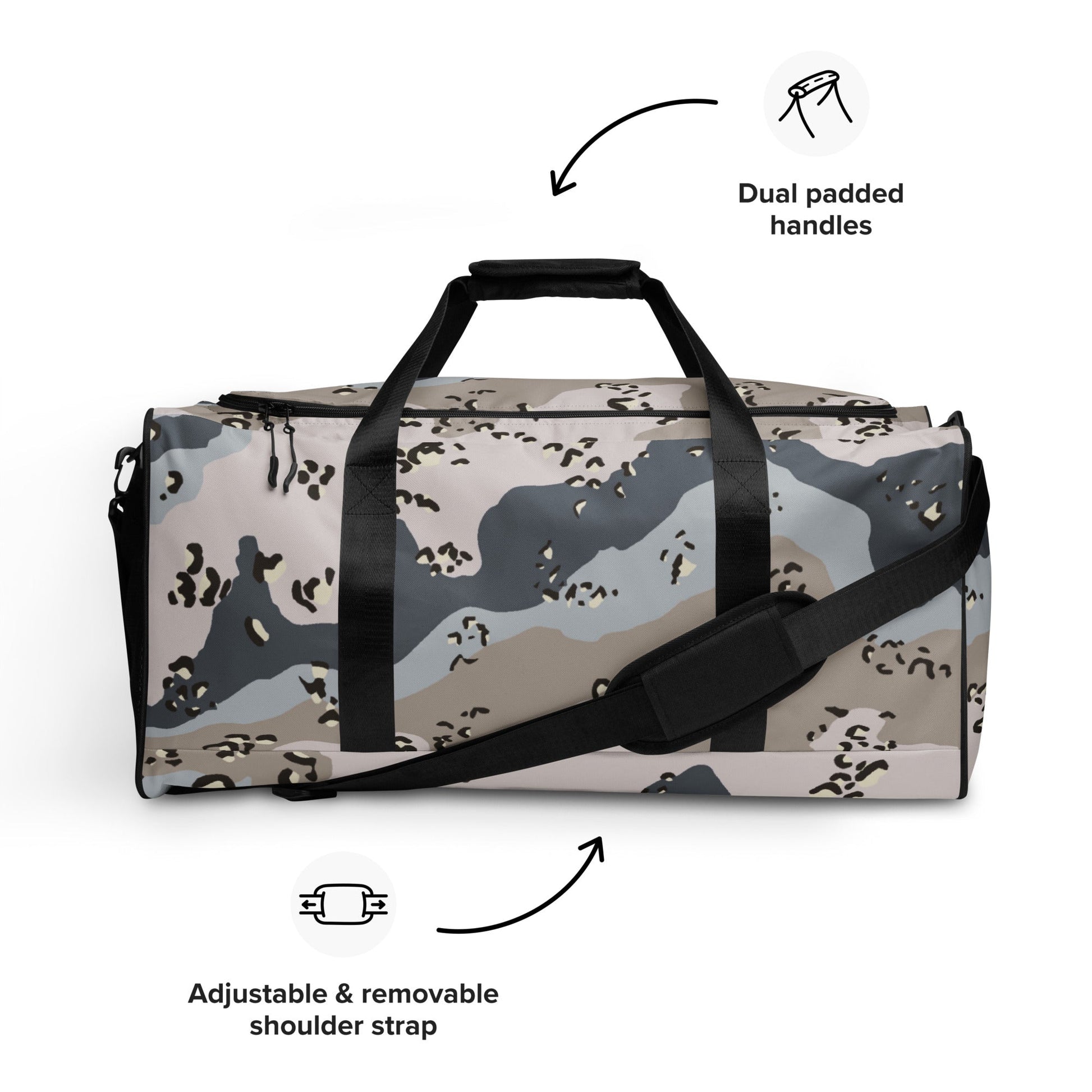 Saudi Chocolate Chip Desert Border Guard CAMO Duffle bag - Bags