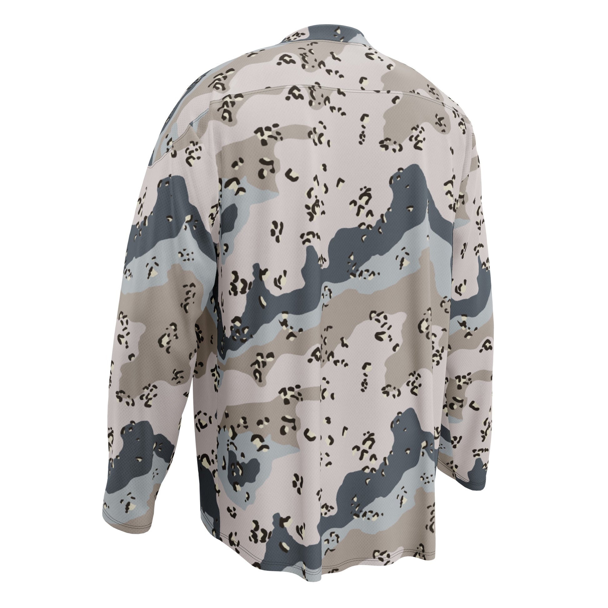 Saudi Chocolate Chip Desert Border Guard CAMO hockey fan jersey Hockey Jerseys