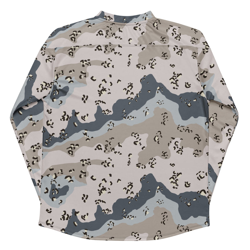 Chocolate Chip Saudi Border Guard CAMO Unisex Hockey Fan Jersey