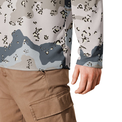 Saudi Chocolate Chip Desert Border Guard CAMO hockey fan jersey Hockey Jerseys