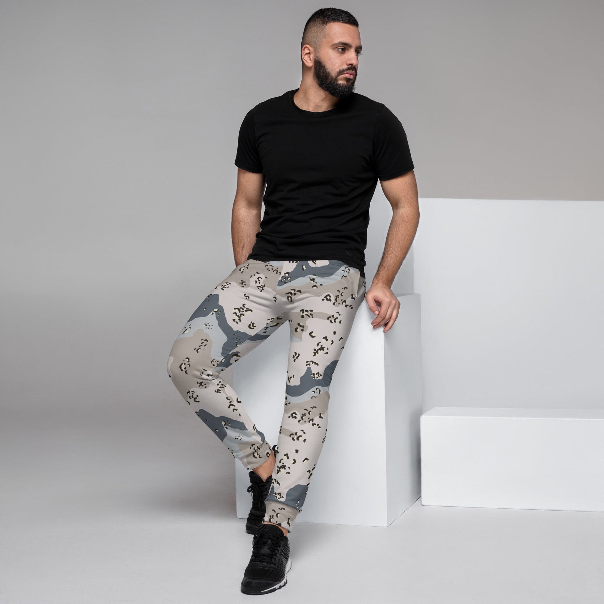 Saudi Chocolate Chip Desert Border Guard CAMO Mens Joggers