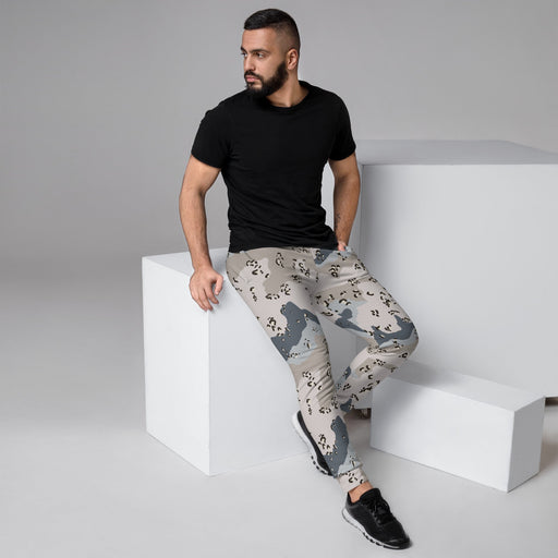 Chocolate Chip Saudi Border Guard CAMO Mens Joggers - XS - Men
