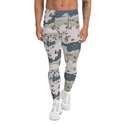 Chocolate Chip Saudi Border Guard CAMO Mens Leggings - XS - Men