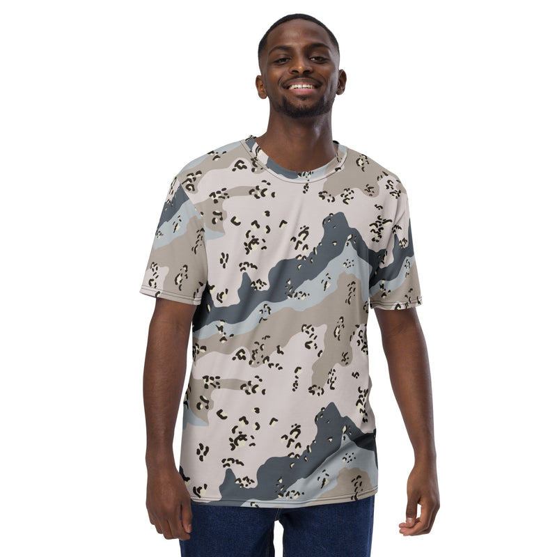 Chocolate Chip Saudi Border Guard CAMO Mens T-Shirt