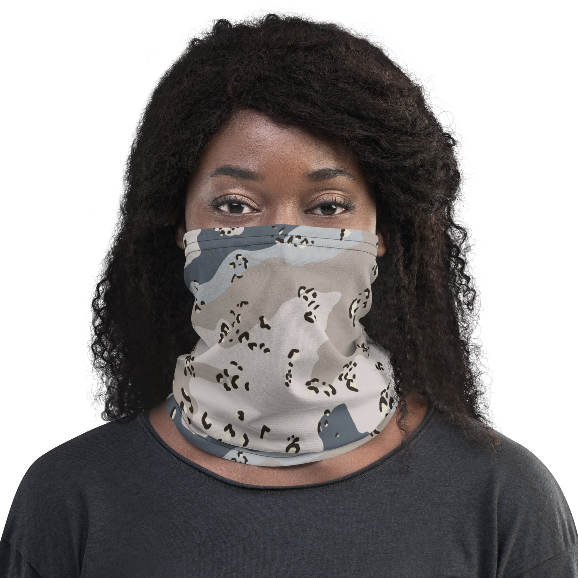Saudi Chocolate Chip Desert Border Guard CAMO Neck Gaiter Gaiters