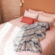 Chocolate Chip Saudi Border Guard CAMO Sherpa Blanket