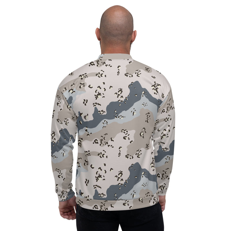 Chocolate Chip Saudi Border Guard CAMO Unisex Bomber Jacket