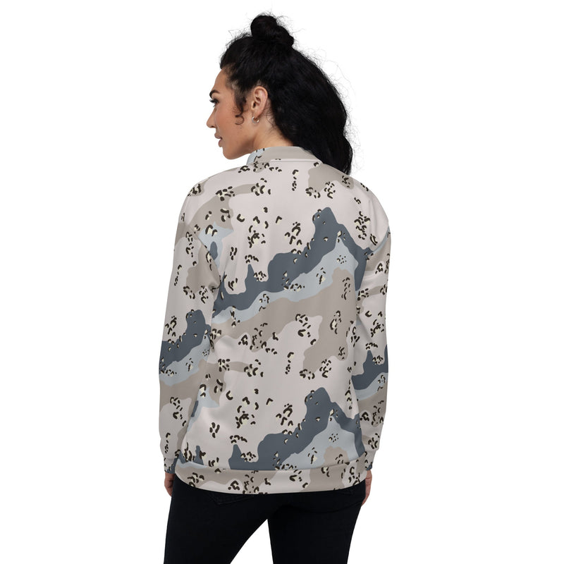 Chocolate Chip Saudi Border Guard CAMO Unisex Bomber Jacket