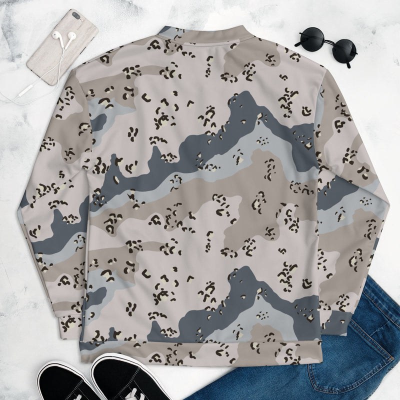 Chocolate Chip Saudi Border Guard CAMO Unisex Bomber Jacket