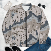 Chocolate Chip Saudi Border Guard CAMO Unisex Bomber Jacket - XS