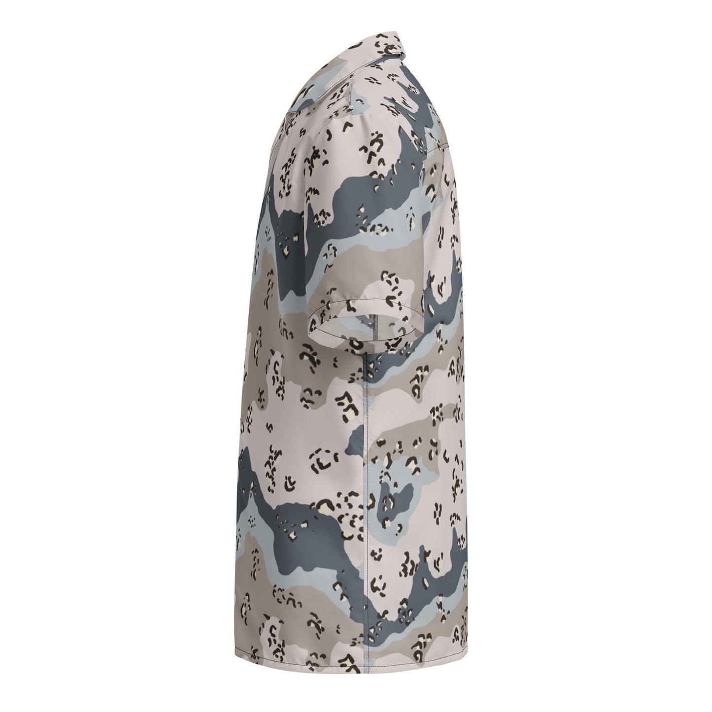 Saudi Chocolate Chip Desert Border Guard CAMO Unisex button shirt - Button Shirts