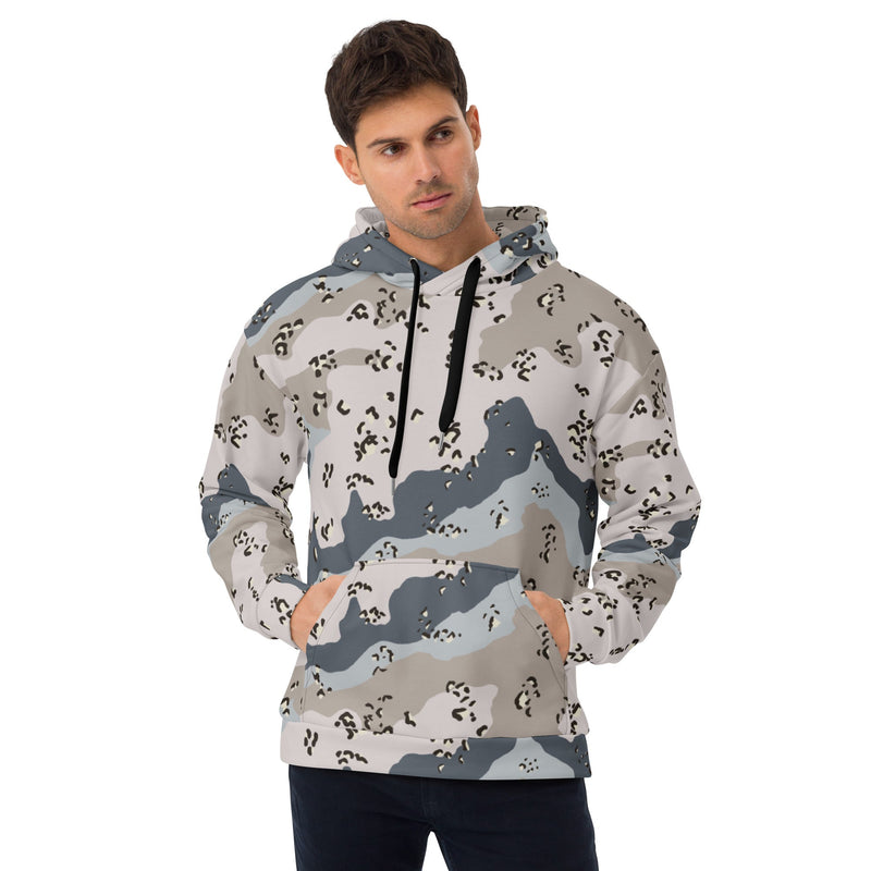 Chocolate Chip Saudi Border Guard CAMO Unisex Hoodie - 2XS