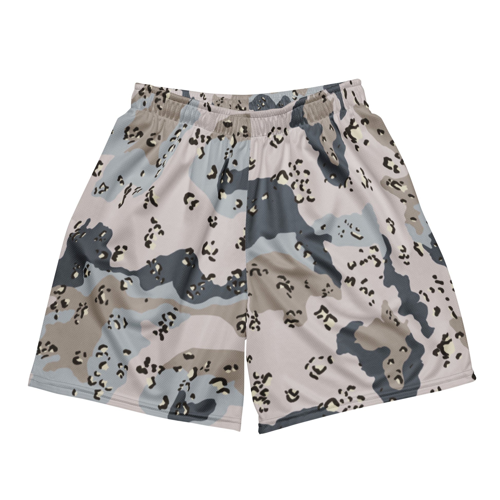 Saudi Chocolate Chip Desert Border Guard CAMO Unisex mesh shorts - 2XS - Mesh Shorts