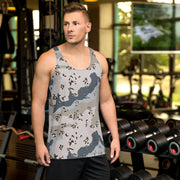 Chocolate Chip Saudi Border Guard CAMO Unisex Tank Top - XS - Shirt