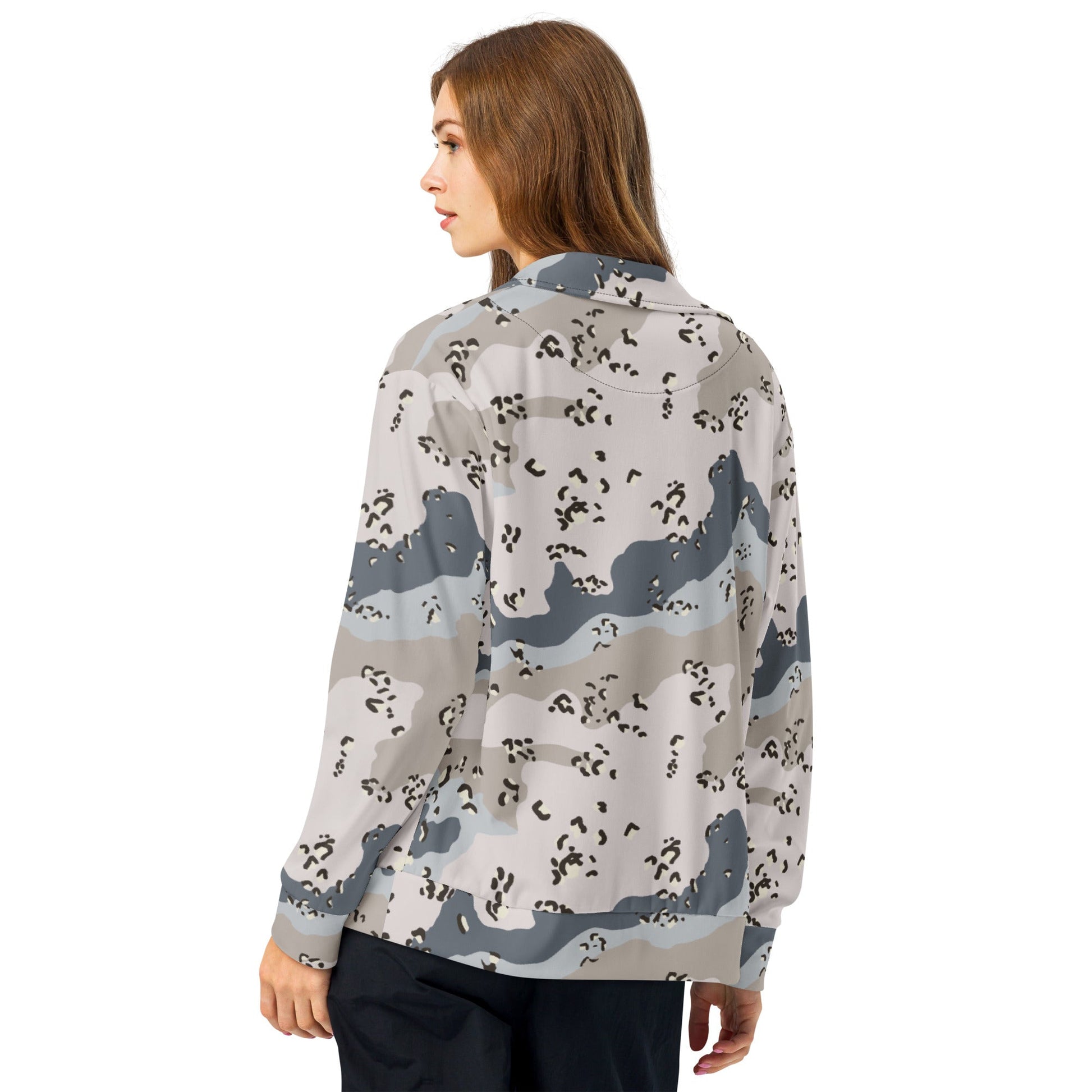 Saudi Chocolate Chip Desert Border Guard CAMO Unisex track jacket - Track Jackets