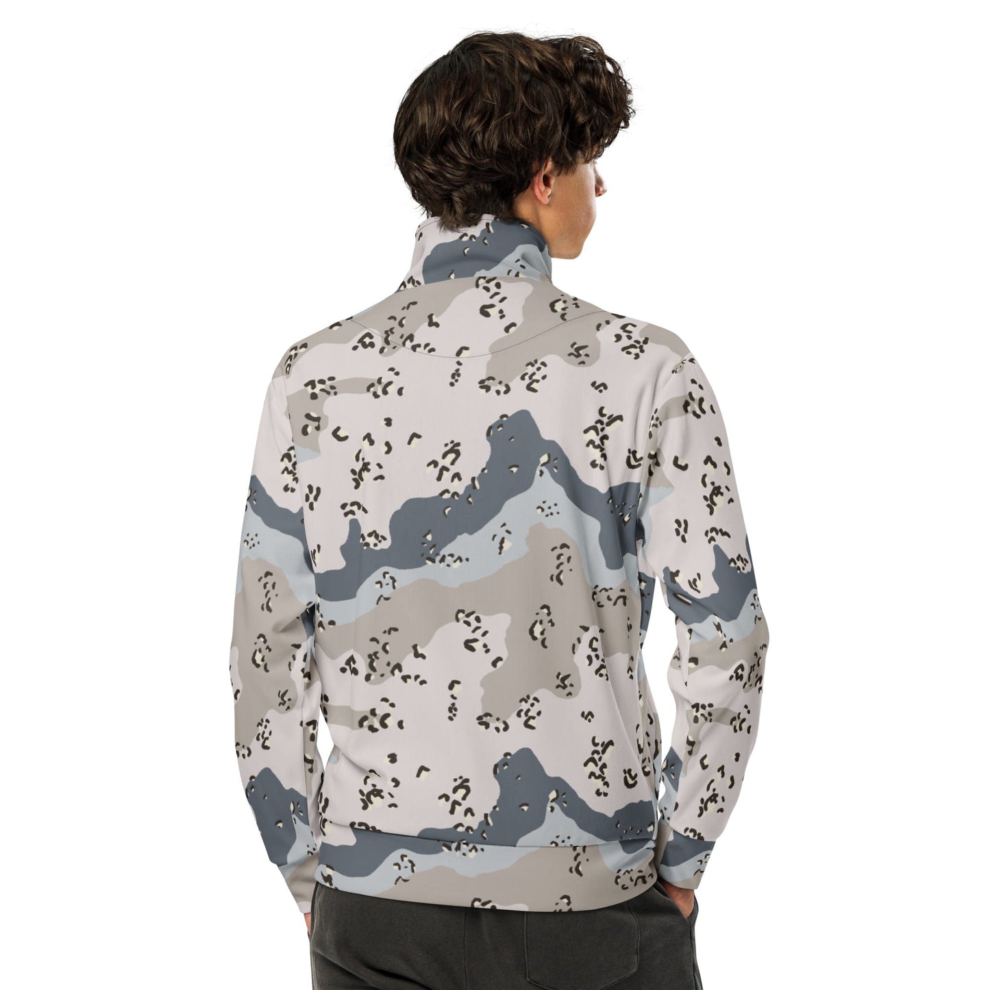 Saudi Chocolate Chip Desert Border Guard CAMO Unisex track jacket - Track Jackets