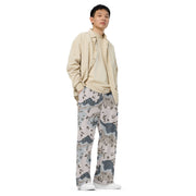 Chocolate Chip Saudi Border Guard CAMO Unisex Wide-Leg Leisure Pants - Pant