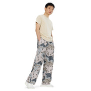 Chocolate Chip Saudi Border Guard CAMO Unisex Wide-Leg Leisure Pants - Pant