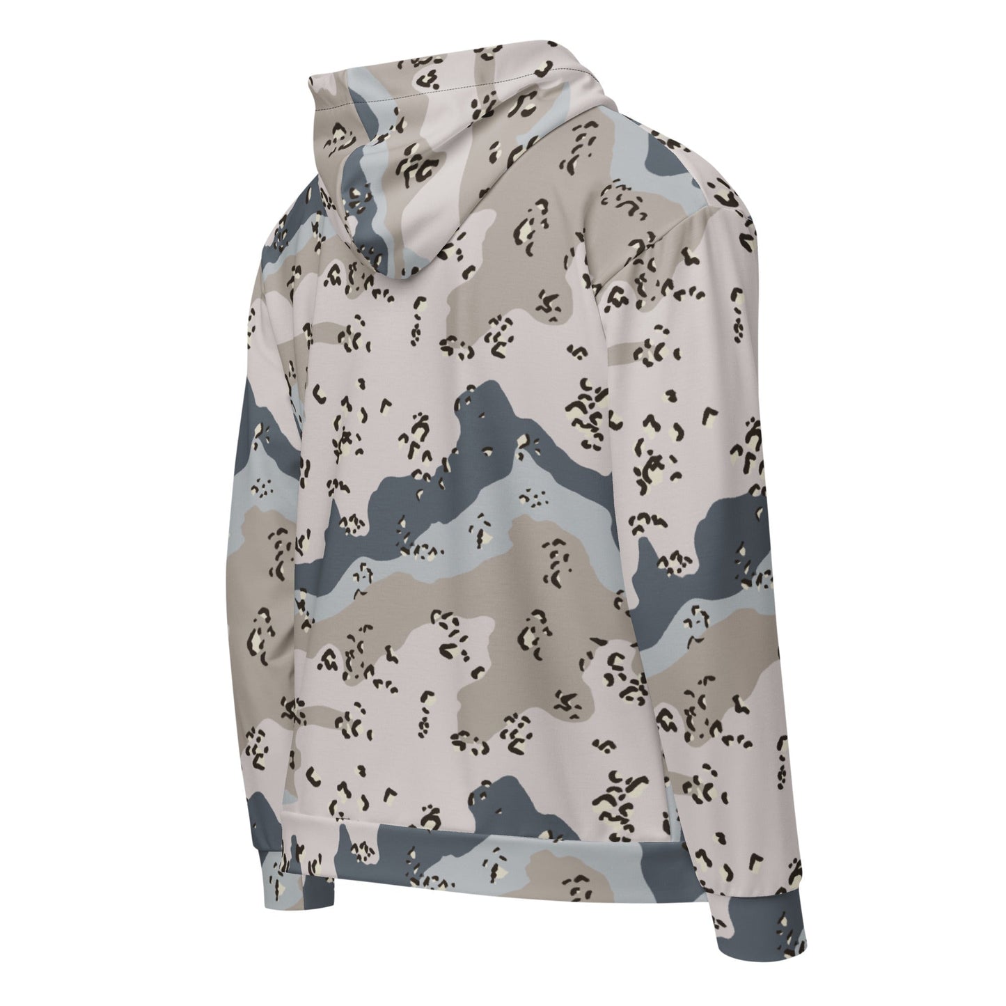 Saudi Arabian Chocolate Chip Desert Border Guard CAMO Unisex Zip Hoodie